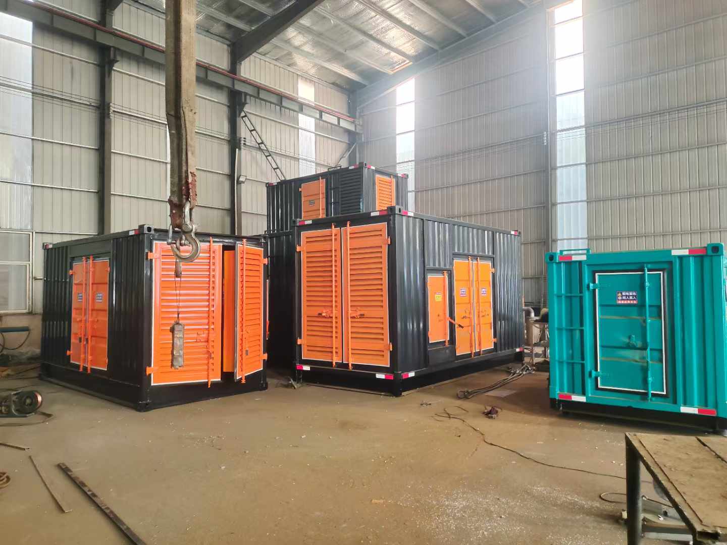 维西500kw柴油发电机组可以带动多少功率设备？